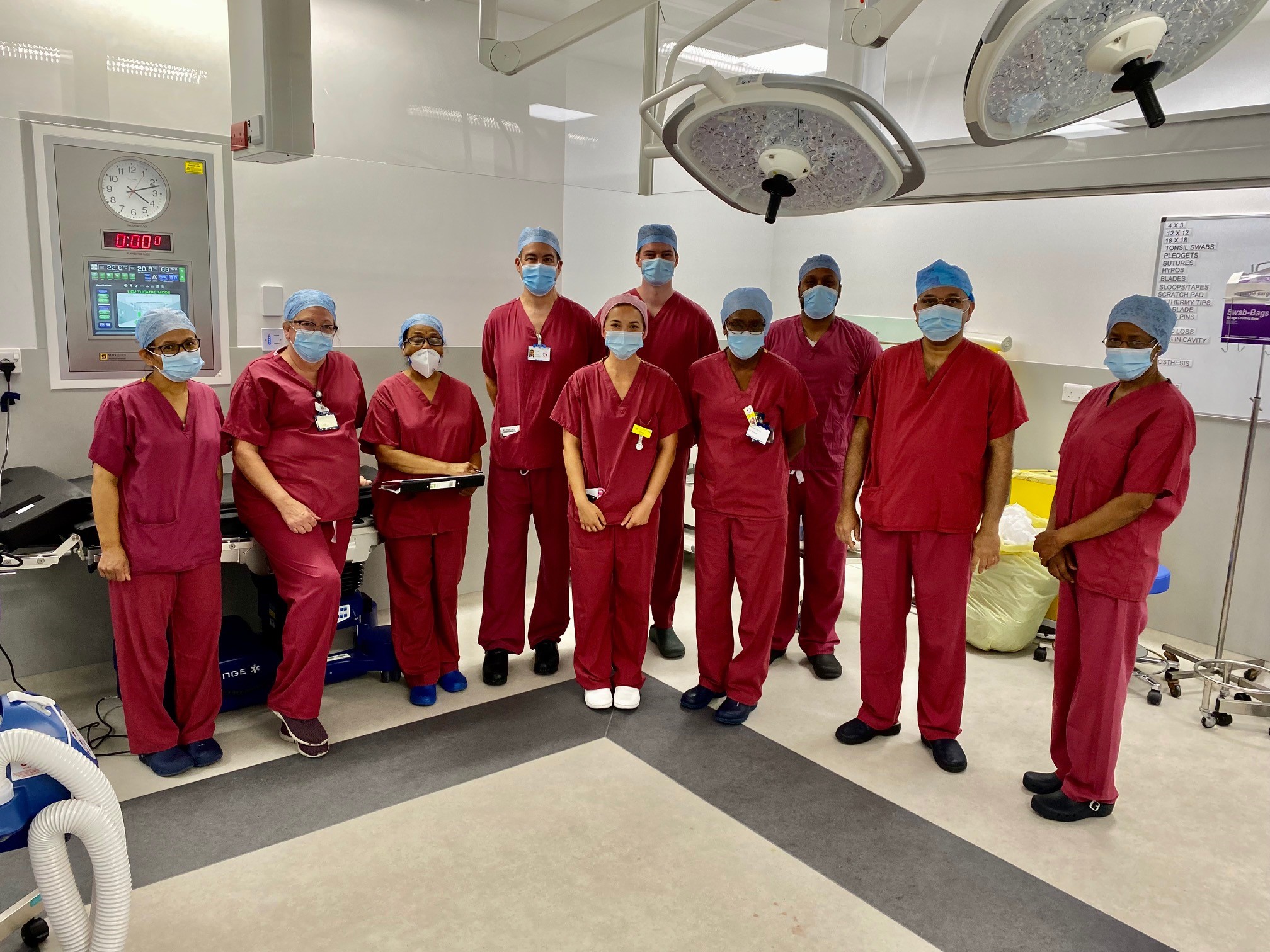 New operating theatres at Queen Mary s Hospital Sidcup helping to